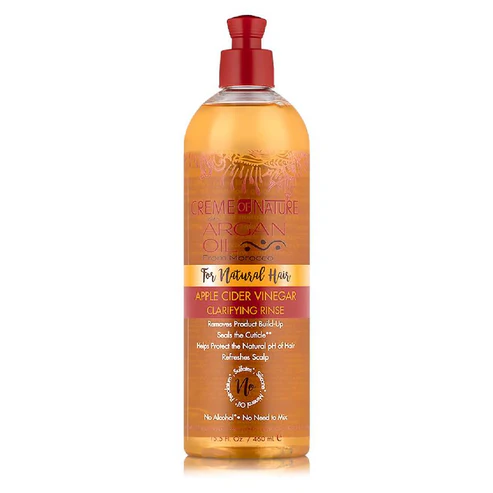 Creme of Nature Argan Apple Cider Vinegar Clarifying Rinse 15.5 oz